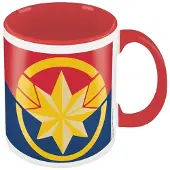 DC Comics - Coloured Inner Mug - Captain Marvel