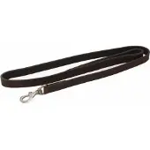 Topmast Leren Hondenriem Hondenlijn Donkerbruin Softleer 180 cm L |12 mm