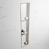 Mondiaz Easy nis 150x30x8cm 3 vakken rust/talc