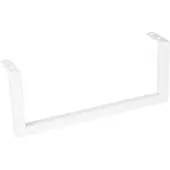 Differnz Handdoekrek | (50 x 14 cm, RVS, Wit)