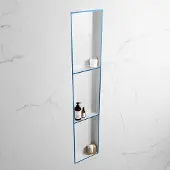 Mondiaz Easy nis 150x30x8cm 3 vakken jeans/talc