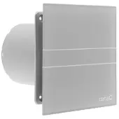 CATA E-100 GST badkamer ventilator met timer 8W Ø100mm zilver