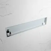 Mondiaz easy nis 149,5x29,5 cm in solid surface kleur clay | clay. 1 vak geschikt voor in- of opbouw