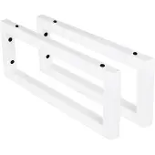 Differnz ophangbeugel 44x15cm wit