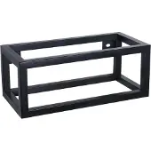 Differnz Handdoekrek Voor fontein 37.5 x 18.5 cm powder coated steel zwart