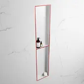 Mondiaz Easy nis 90x30x8cm 2 vakken fire/talc