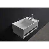 SSI Design Alabama wastafel Solid Surface 50x30x20cm