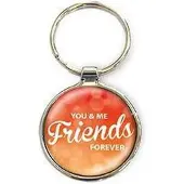 Miko Luxe Sleutelhanger - Friends (zilver)