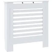 vidaXL Radiatoromsluiting van MDF, wit, 78 cm