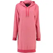 Cawö Pyjamashirt 818 Uni Longsize Hoodie Women Koraal-XS