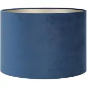 Light & Living Kap cilinder 35-35-30 cm VELOURS petrol blue