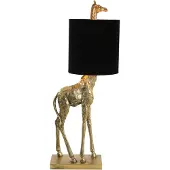 Light & Living Schemerlamp Giraffe 68cm brons met zwart