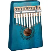 Sela SE 244 Mahogany 10 Blue Kalimba