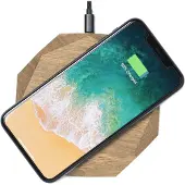 Oakywood Geometric Charging Pad - Oak