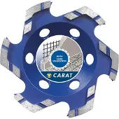 Carat CUBG1253C0 Diamant slijpkop voor droogzagen - 125x22,23mm - Beton - CUBG1253C0