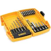 DeWalt DT7921 19 delige schroef-bitset in cassette