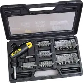 Stanley 22 Delige Pistoolgreep Ratel-Bit-Set - 0-63-022