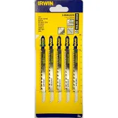 Irwin Tools Decoupeerzaagbladen - IRWIN - T301CD - 5 bladen - Koolstofstaal - 8TPI