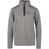 Protest Skipully Protest Boys Willowy 1/4 Zip Top Dark Grey Melee-Maat 128