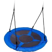 Viking Choice Nestschommel Blauw Van 600d Polyester 95 Cm Diameter Schommel Inclu...