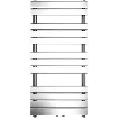 Guido Gusto Designradiator Ella 120x60cm chroom 703W midden aansluiting