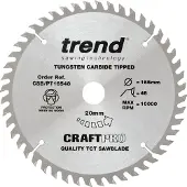 Trend PT cirkelzaagblad 165x20x2,2mm 48T