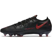 Nike PHANTOM GT ELITE Gras Voetbalschoenen (FG) Zwart Rood