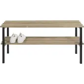 Spinder Design Rizzoli Schoenenrek - Zwart / Eiken
