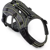 EQDOG Pro Harness hondentuig Groen - Maat L\XL
