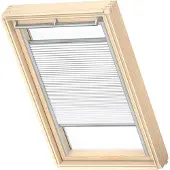 Velux verduisterend plisségordijn FHC SK06 1045S wit