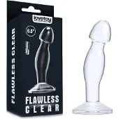 Lovetoy - Flawless - Transparante Prostaat Plug - 16.5 cm