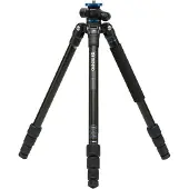 Benro FGP18A Aluminium statiefsysteem GoPlus Travel Series 1 4 Segm. (Metaal), Statief, Zwart