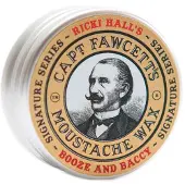 Captain Fawcett Signature Series Signature Booze & Baccy Moustache Wax 10ml 15ml | Voor Mannen