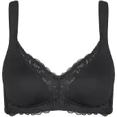 Triumph Niet voorgevormde bh Modern Lace+Cotton | Maat: 95A | Kleur: Zwart