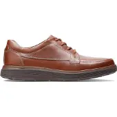 Clarks Heren Un Abode Ease Schoenen Dark Tan Leather