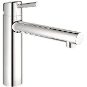 GROHE Concetto keukenkraan met medium uitloop chroom