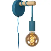 Lucide POLA - Wandlamp Kinderkamer - 1xE27 - Blauw