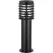 LumenXL RVS zwarte buiten vloerlamp Elia, 50 cm