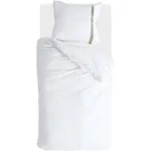 Walra Dekbedovertrek Timeless Chic - 140x220 - 100% Katoen (BCI) - Wit