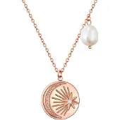 Valero Pearls Ketting rose-goud