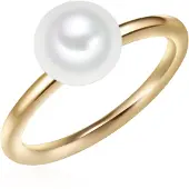Valero Pearls Ring goud / parelwit