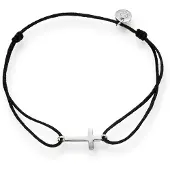 Glanzstücke Armband zwart / zilver
