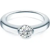 Trilani Ring zilver / transparant