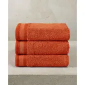 De Witte Lietaer Excellence handdoek 50x100 Burnt Orange