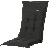 Madison Tuinkussen Rib Black Hoge Rug
