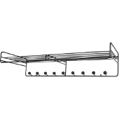 Maze Bill Hoedenrek L 102 Cm Zwart - Hoedenplanken Berk Black - 502101