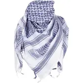 MFH - Max Fuchs Shemagh - PLO Sjaal - Arafat - Blauw/Wit
