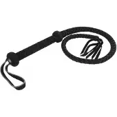 Rimba - Korte suède Bullwhip - Zwart