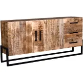 Label51 Bolivia mangohouten dressoir 184x40x85cm