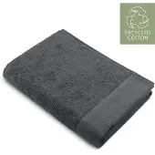 Walra Badlaken Remade Cotton - 70x140 - 100% katoen - Grijs / Antraciet